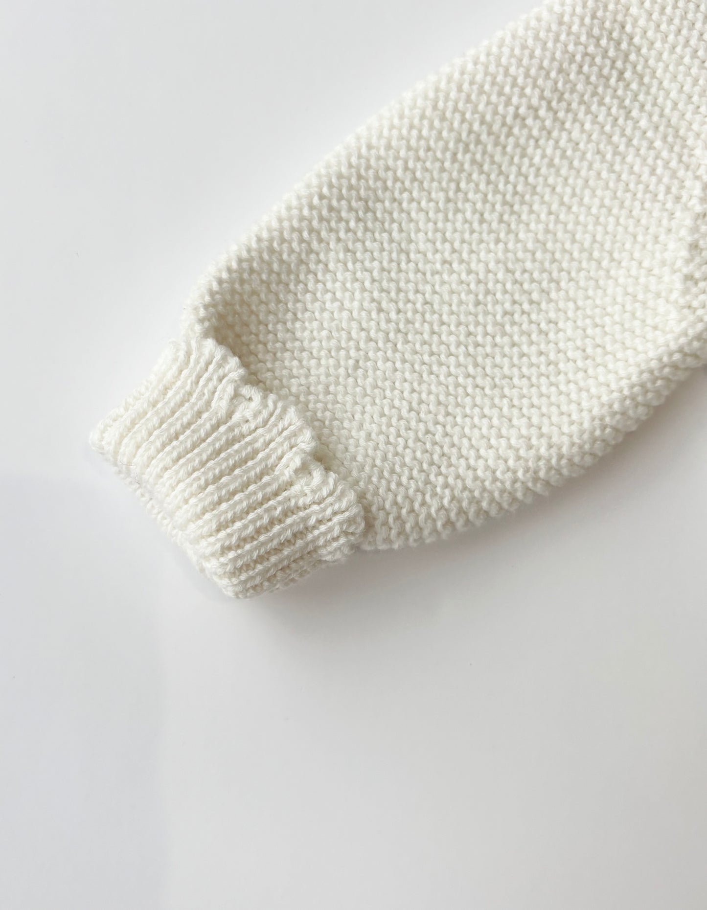 White Scallop Edge Cardigan