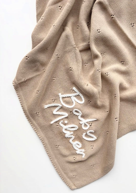 Personalised Baby Blanket